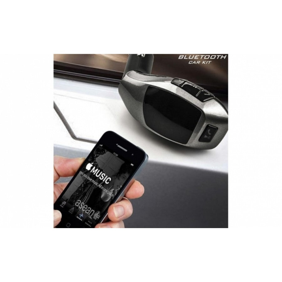 Car Kit Auto Bluetooth cu functie de modulator FM, model X6