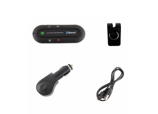 Car kit auto difuzor bluetooth handsfree pentru parasolar auto