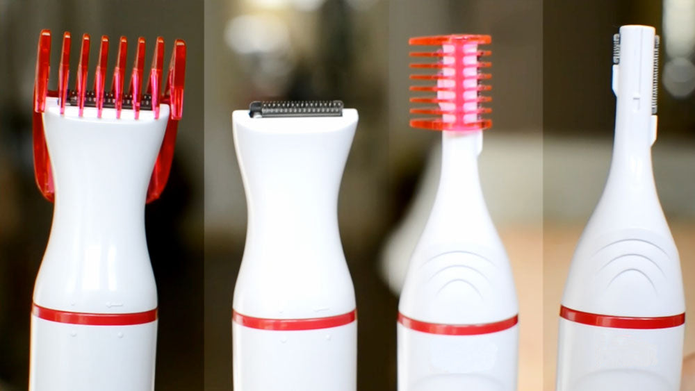 Perie indreptat parul + trimmer electric