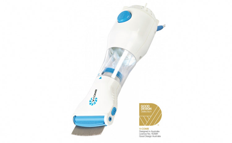 Pieptene aspirator impotriva paduchilor si parazitilor, V-Comb