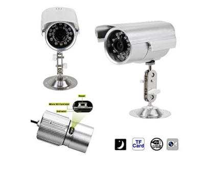 Camera de supraveghere cu inregistrare pe card