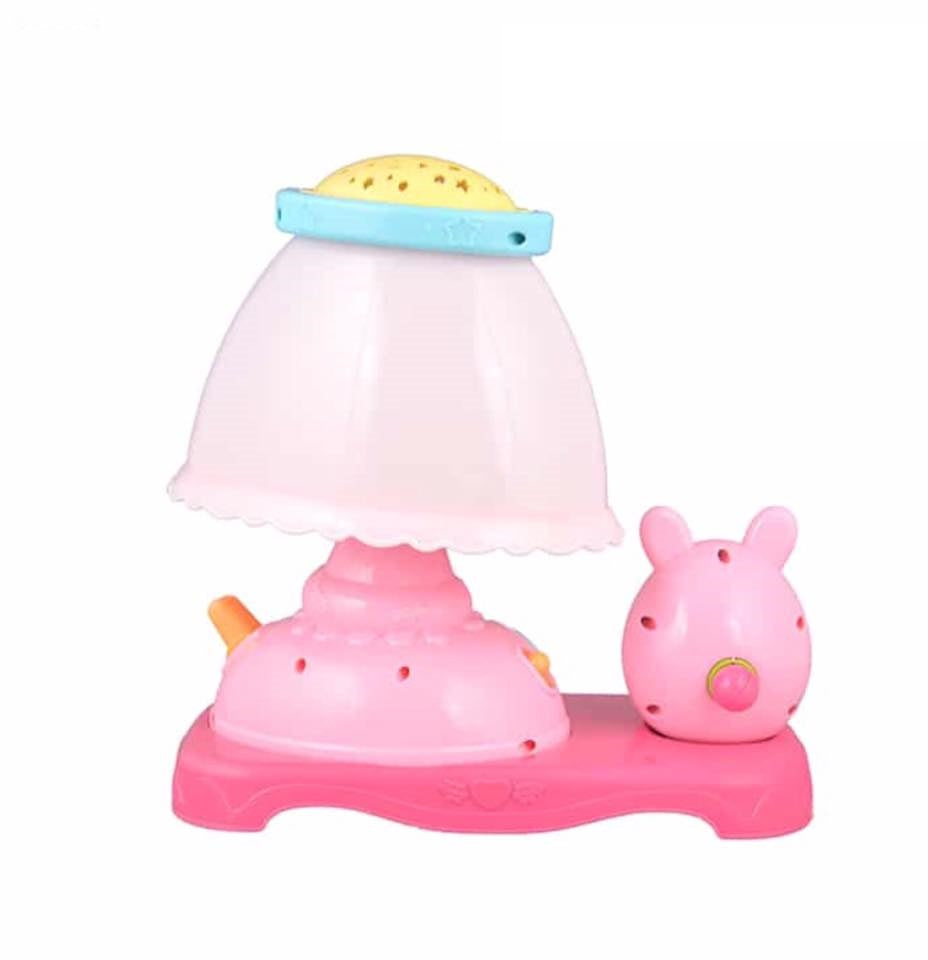 Lampa de veghe muzicala cu proiector si ceas