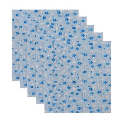 Set 10x Tapet auto-adeziv Floricele Albastre