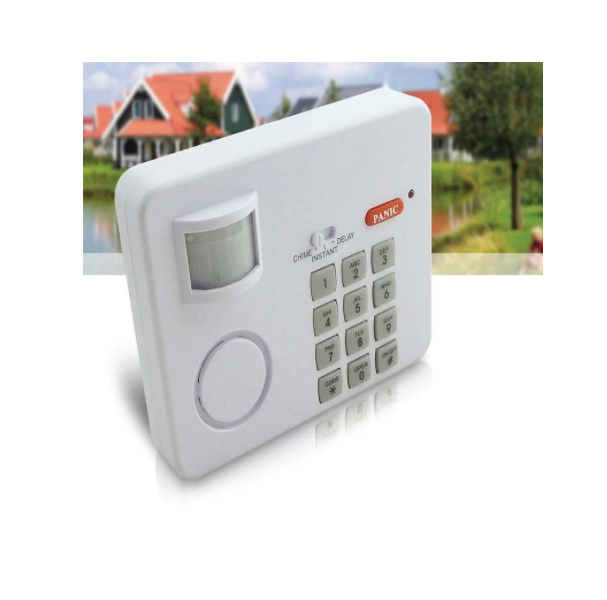 Alarma wireless cu senzor de miscare si cod de blocare/deblocare