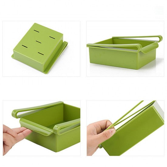 Set 4 cutii depozitare pentru frigider