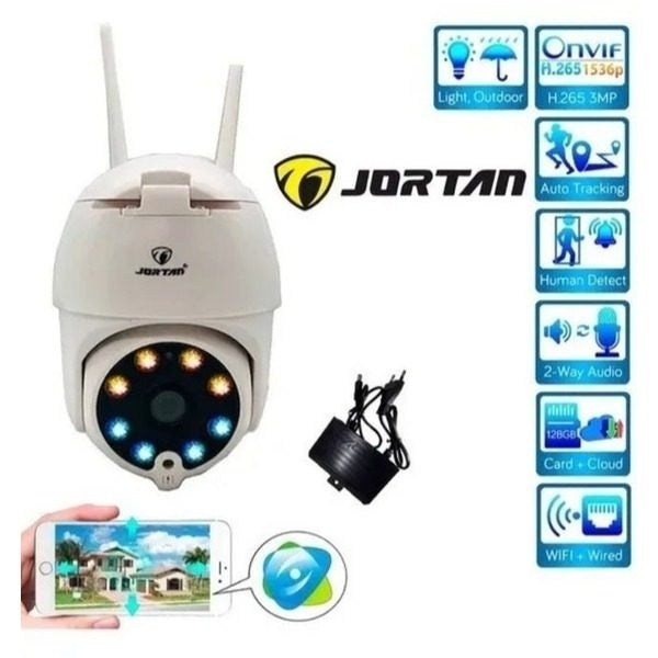 Camera de supraveghere WIFI cu IP si 355 grade Jortan IPC