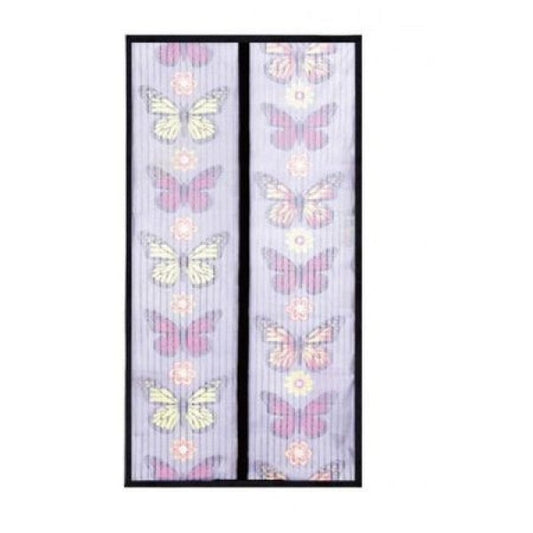 Perdea magnetica anti insecte 210 x 100 cm - model fluturi