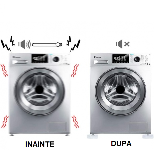 Set 4 dispozitive anti-vibratii pentru masina de spalat