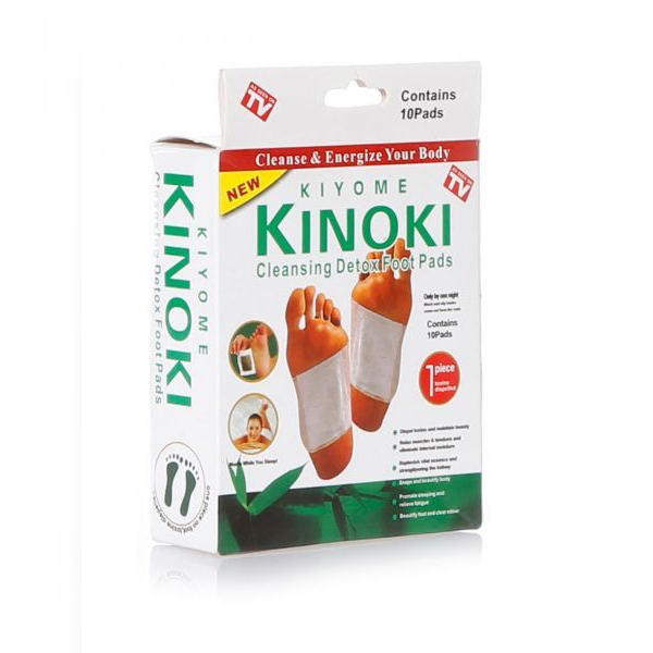 Set 50 Kinoki + Pernute de silicon pentru calcaie