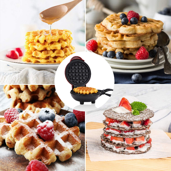 Mini aparat de facut gofre/vafe