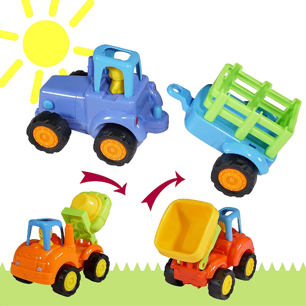 Set 4 Masinute de Constructie