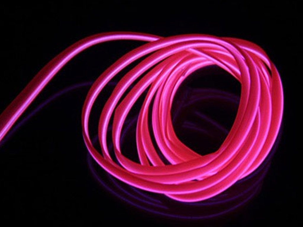 Fir cu neon,lumina ambientala auto