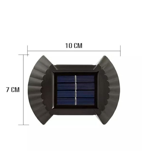 Set 4 lampi solare pentru perete