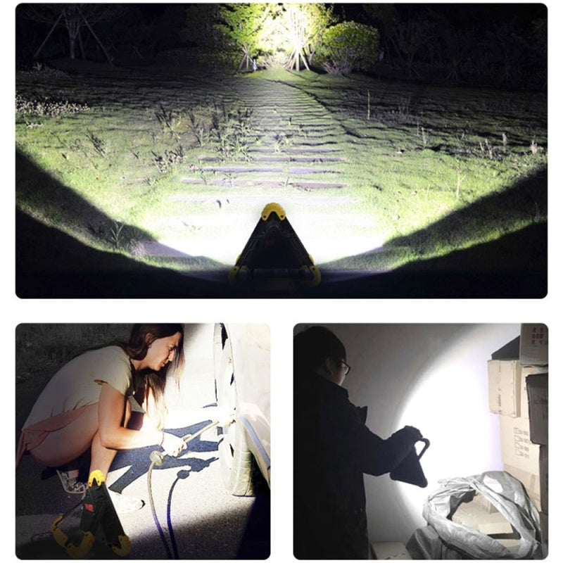 Triunghi 3xCOB LED luminos