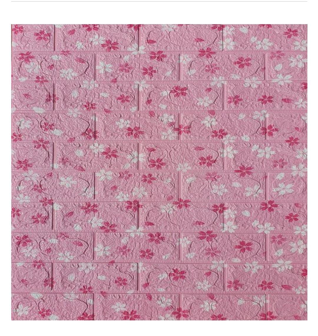 Set 10x Tapet auto-adeziv Floricele Roz