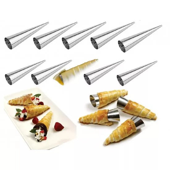 Set 12 forme rulouri conice