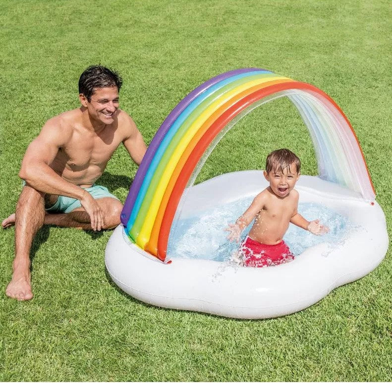 Piscina gonflabila Intex Curcubeu