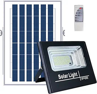 Proiector 100W , Panou Solar si telecomanda cu functii multiple
