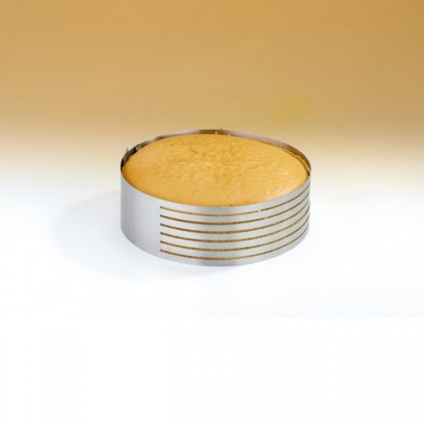 Feliator reglabil pentru blat de tort 16-20 cm