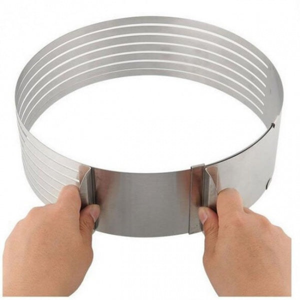 Feliator reglabil pentru blat de tort 24-30 cm