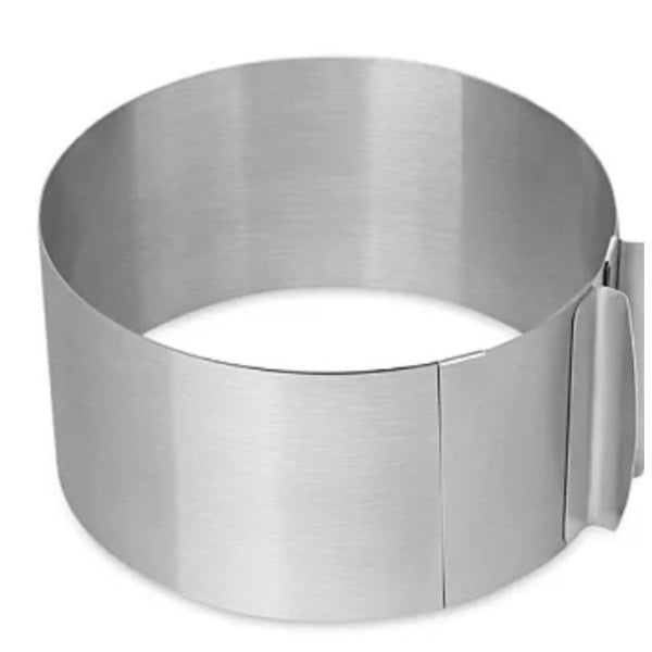 Forma reglabila pentru tort 16-30 cm din inox