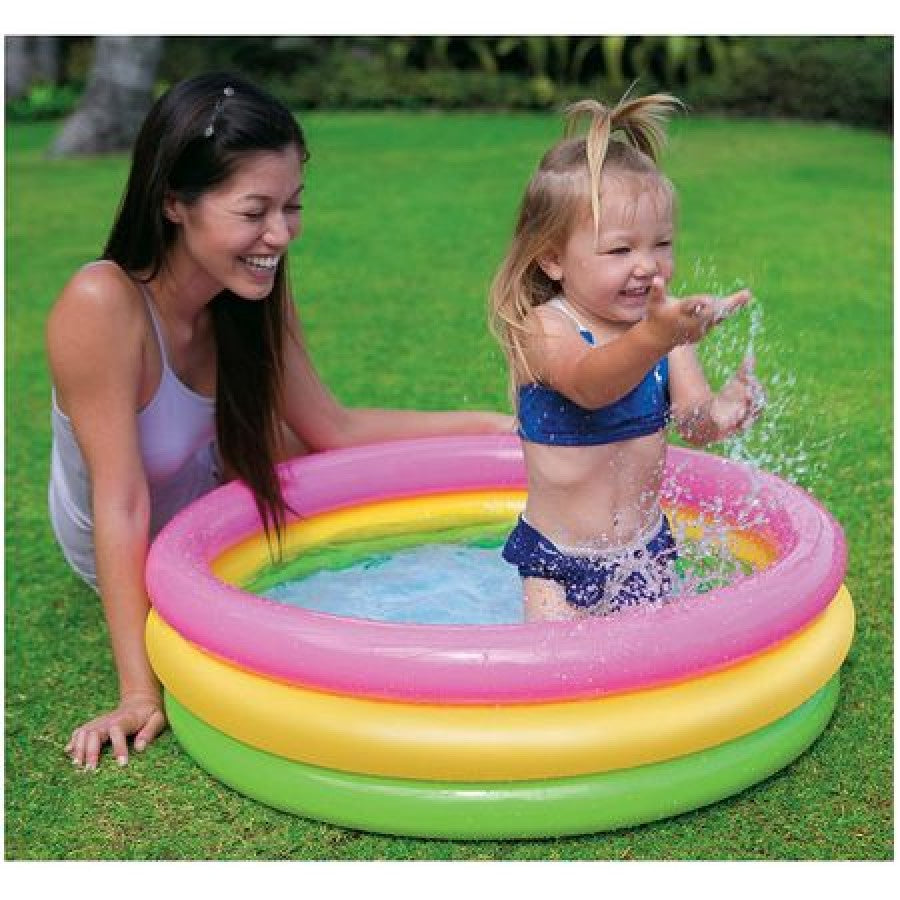 Piscina gonflabila intex cu 3 inele 86 x 25 cm