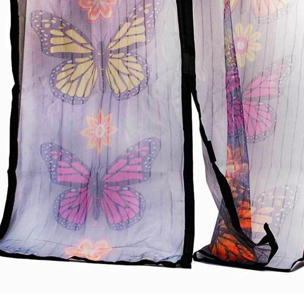 Perdea magnetica anti insecte 210 x 100 cm - model fluturi