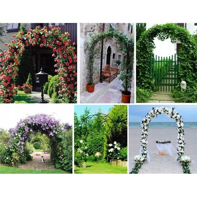 Arcada pentru trandafiri 240x136x38 cm