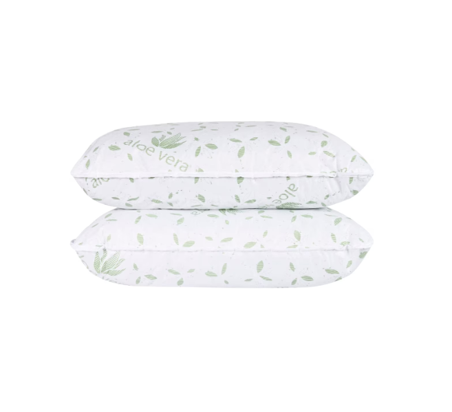Set Pilota Matlasata Aloe Vera 180×200cm + 2 Perne Aloe Vera 50×70cm