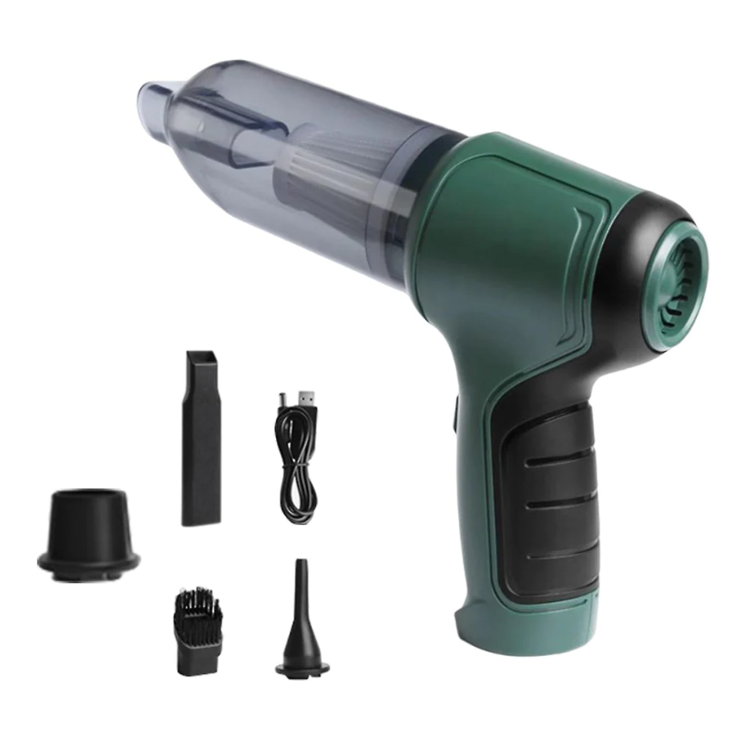 Mini Aspirator Portabil 3 în 1 Cu Acumulator Si Incărcare Prin USB