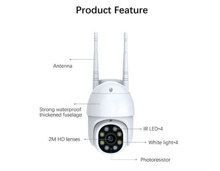 CAMERA DE SUPRAVEGHERE WIFI SMART IP66