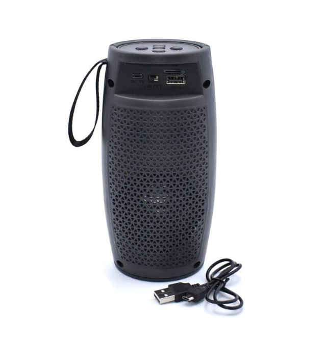 Boxa Portabila RGB, Bluetooth 5.0, Incarcare USB, Putere 5W, Raza de Actiune Bluetooth 10 m, Baterie 1500 mAh, Radio FM, MP3/TF, DC-5V