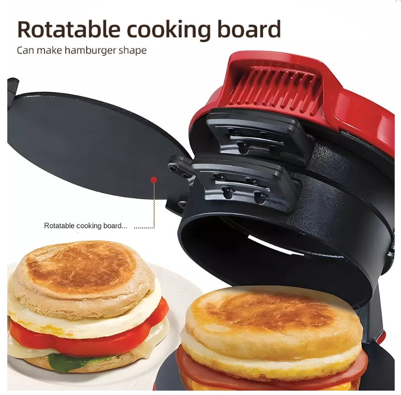 Aparat electric de preparat Burger/Sandwich, 600W