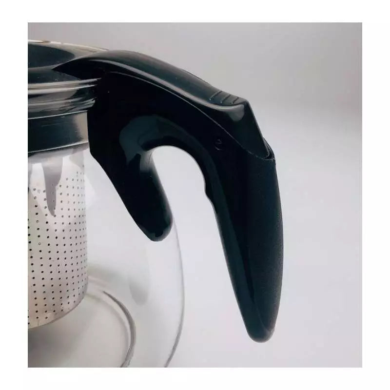 Ceainic din sticla, filtru din inox, capacitate 1100 ml