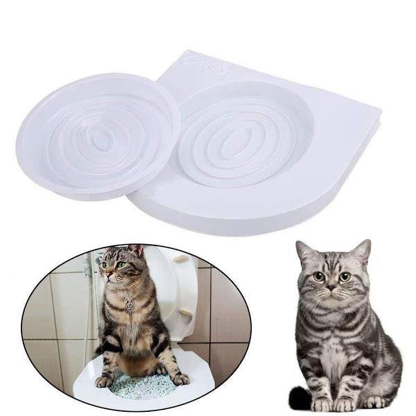 Kit pentru educarea pisicilor la toaleta, 3 luni+