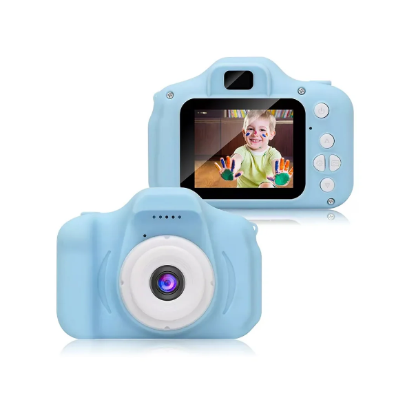 Aparat foto digital pentru copii Roz/Albastru