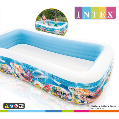 Intex Piscină design marin