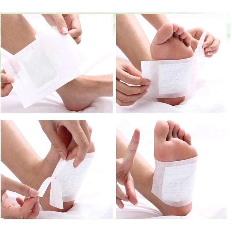 Set 50 plasturi detoxifiere + Genunchiera compresie ajustabila