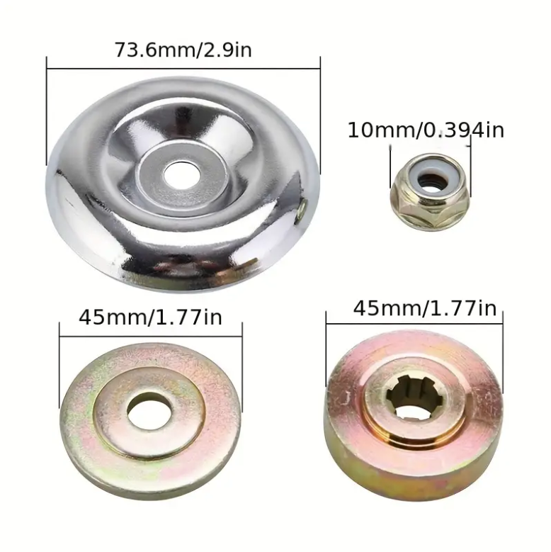 Set 4 accesorii cap conector pentru trimmer/motocoasa