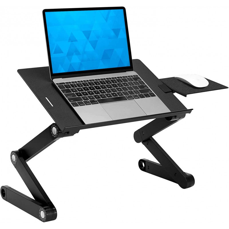 Masa laptop multifunctionala T8, reglabila, 2 ventilatoare