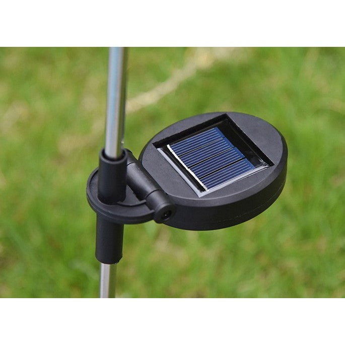 Set 2 x Lampa solara tip meduza, fibra optica LED RGB