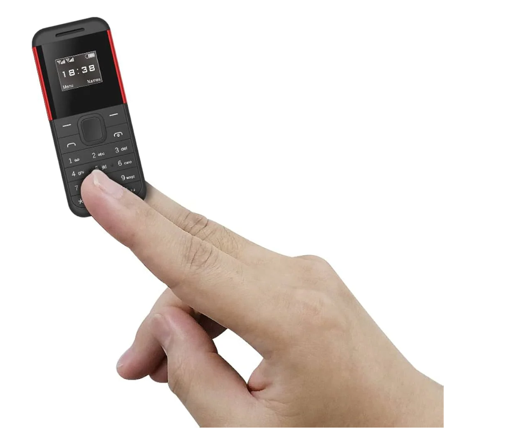 Mini telefon Dual Sim BM222, 68 x28 mm