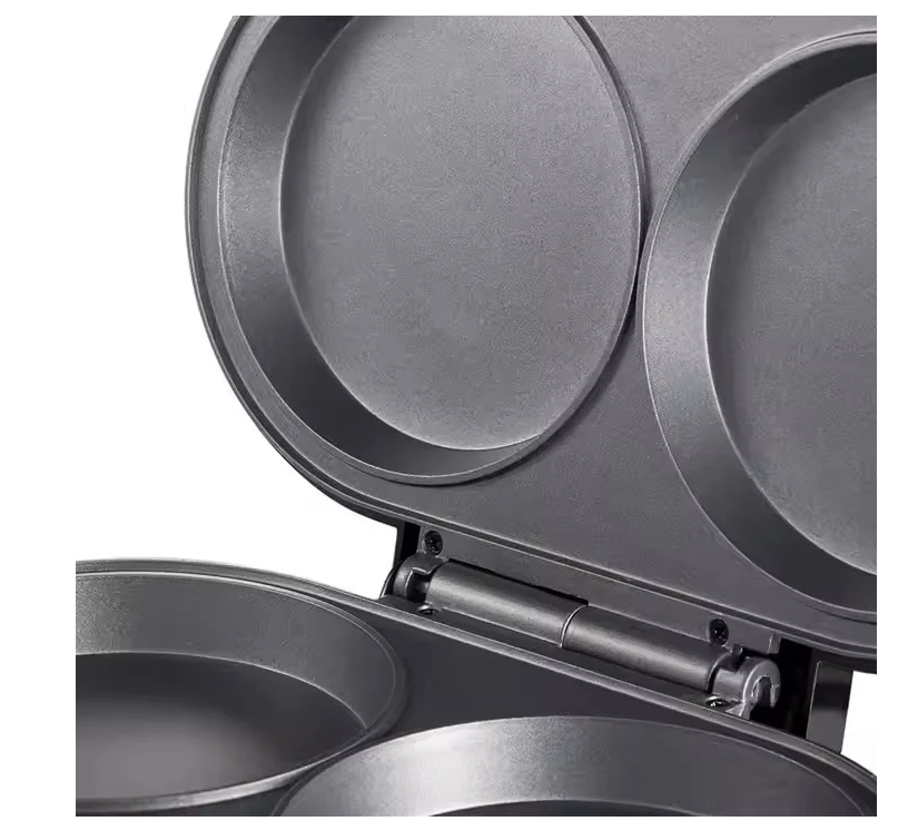 Aparat electric multifunctional dublu pentru burgeri/omleta/waffles/clatite, 850W