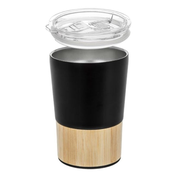 Pahar termos cu capac transparent 350 ml