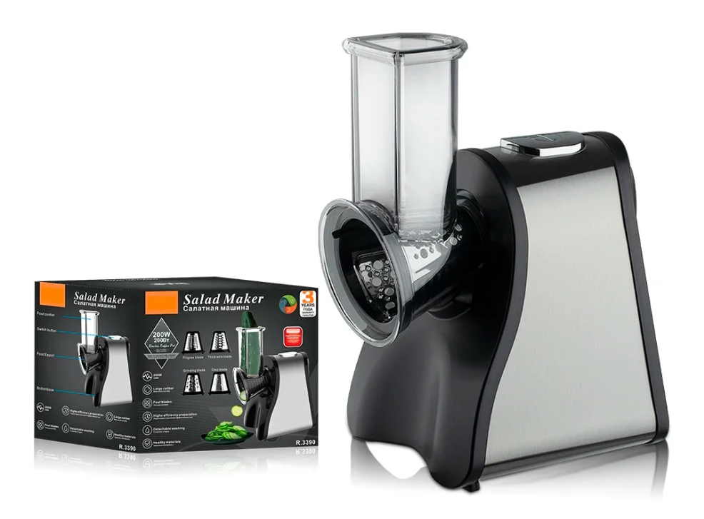 Razatoare electrica RAF, 200W, 4 lame, diferite moduri taiere, feliator multifunctional