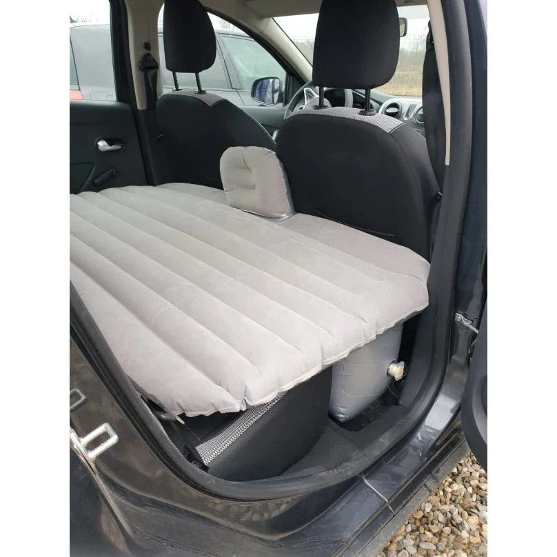 Saltea gonflabila pentru masina si exterior cu 2 perne + pompa