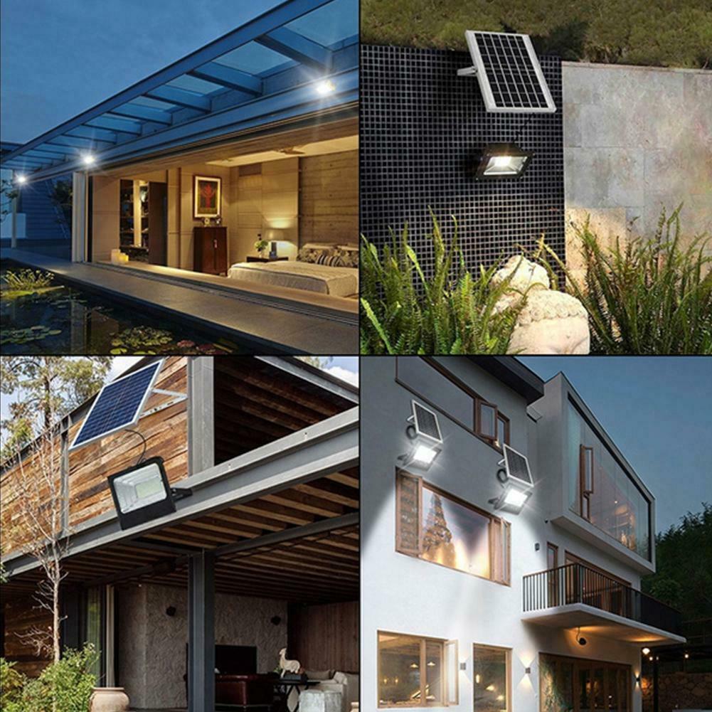 Proiector led 300w,cu panou solar si telecomanda