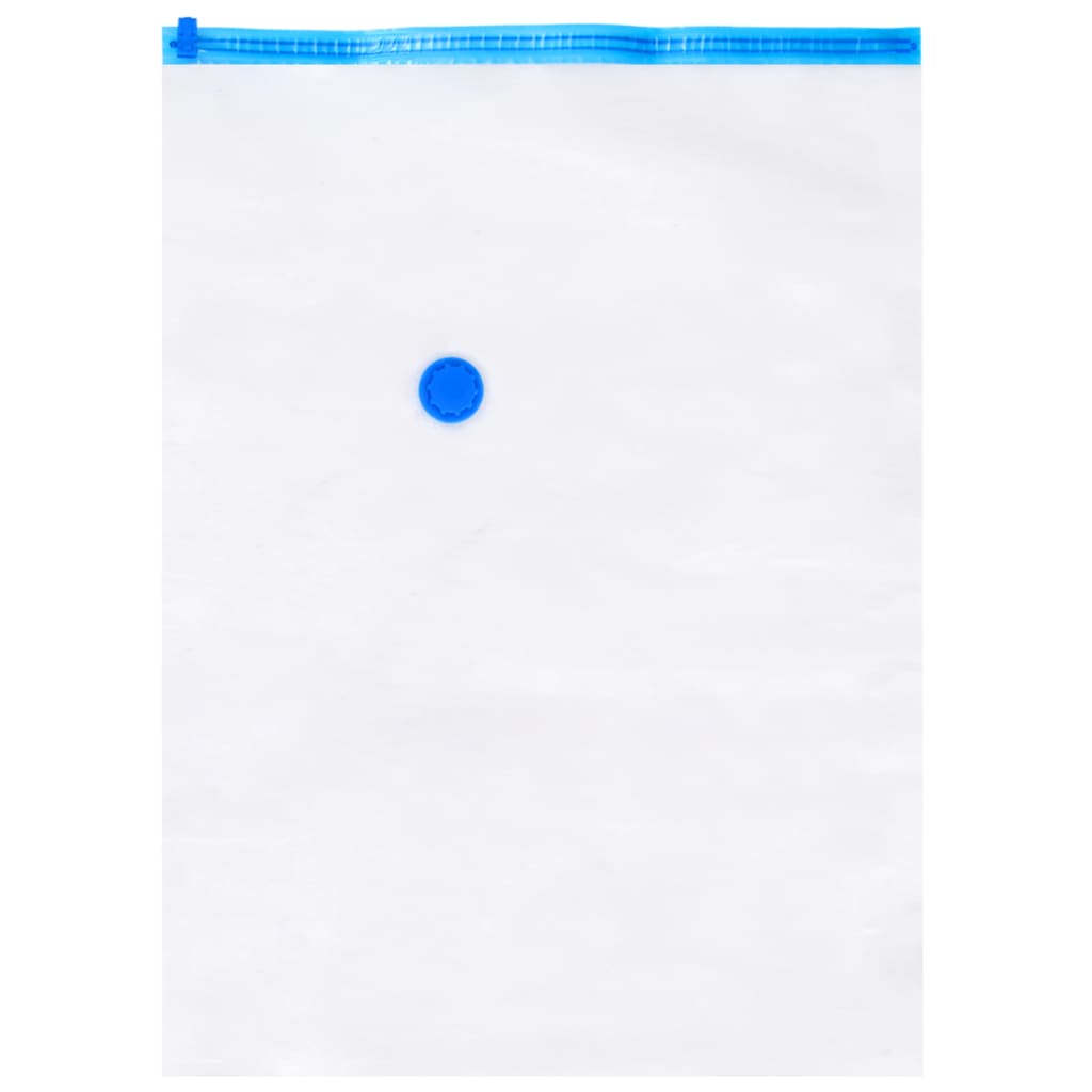 Set 5 saci pentru vidat haine, dimensiune 60 x 80 cm, transparent