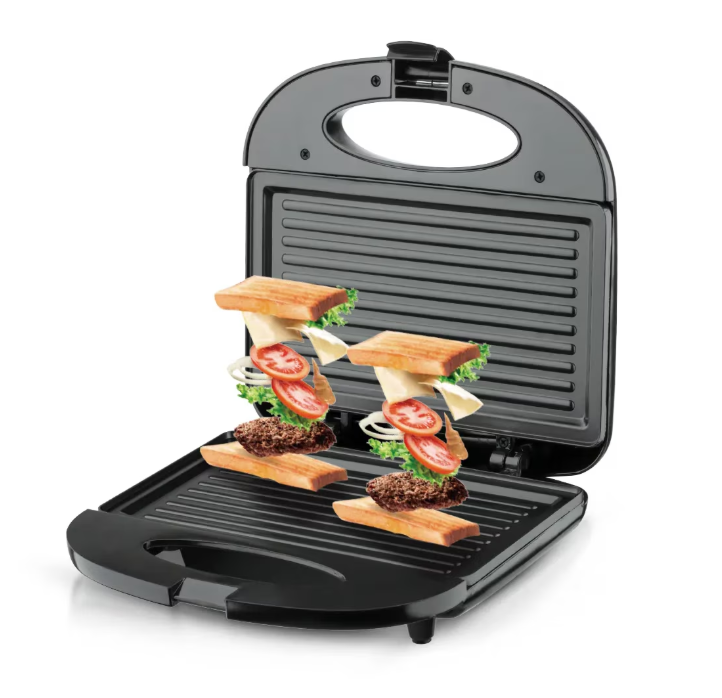 Aparat electric sandwich maker RAF, 850W, placi antiaderente