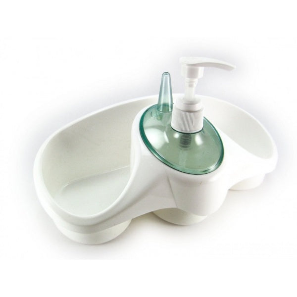 Set bucatarie: suport vesela cu tavita de uscare + dispenser detergent de vase